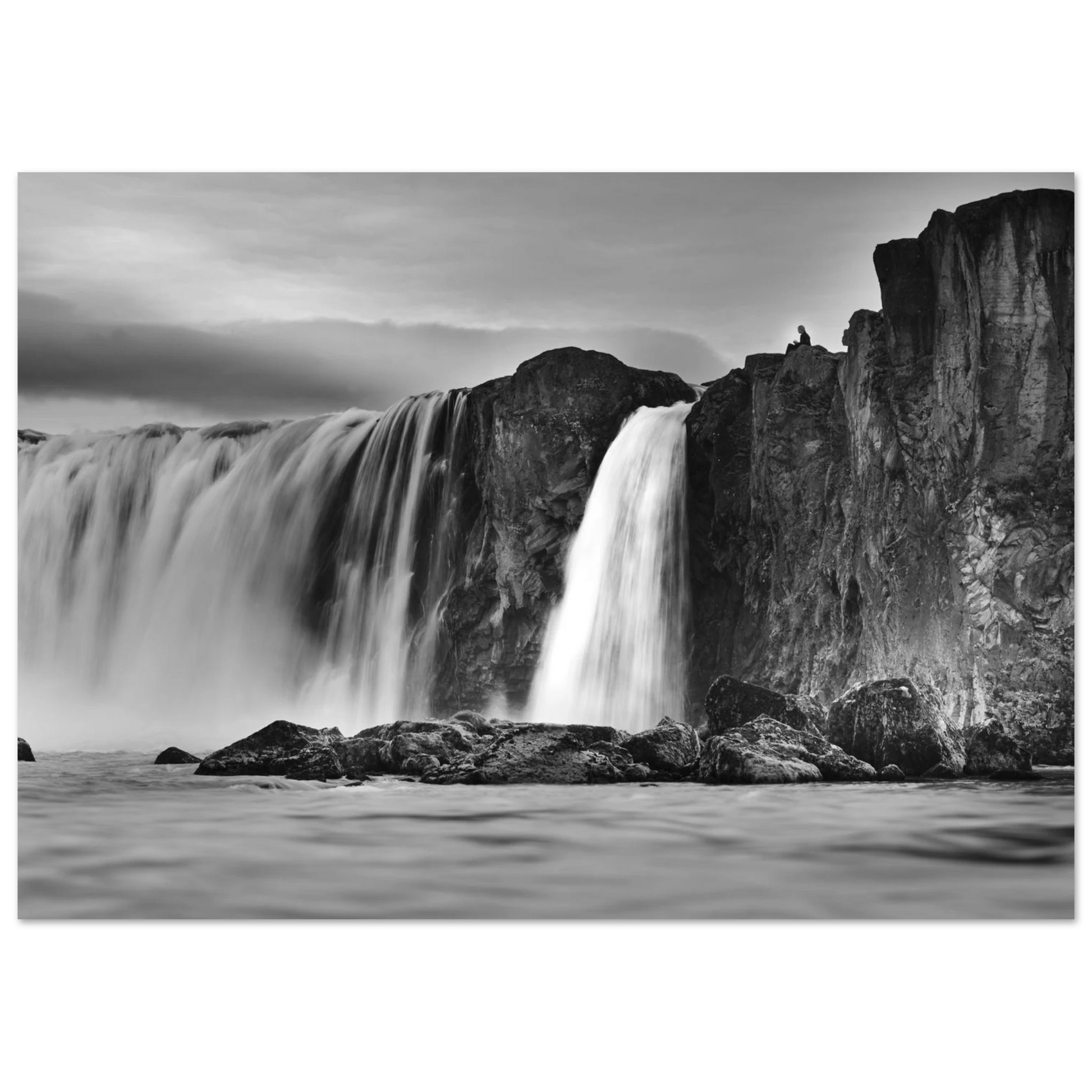 Posters online, väggkonst, affischer, planscher, art prints, tavlor, natur, stilren, eftertanke, reflektion, landskap, monochrome, svartvitt, minimalism,