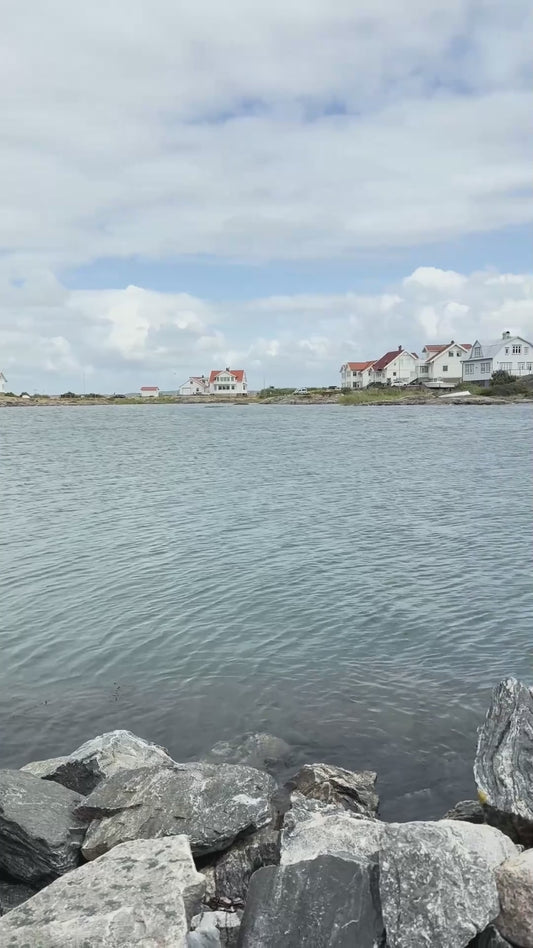 Scandinavian Coastal House – Nordic Seascape Fine Art Photography Print