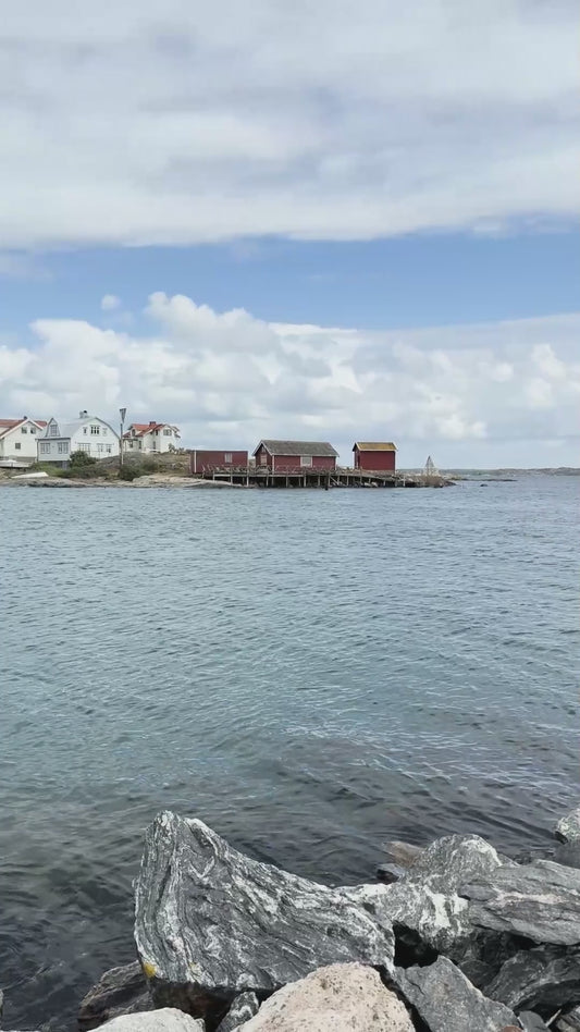 Stugor på Rörö, med träram